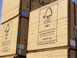 FSC Certified Lumber & Plywood