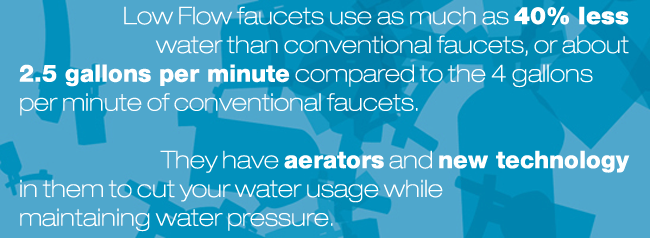 Low Flow Faucets